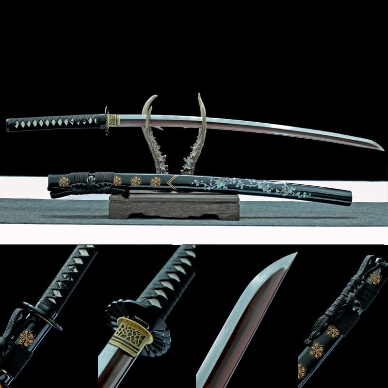 new_57565 Handmade Japanese samurai sword -Damascus Steel- Mengyutai Sword