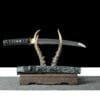 1060 Steel Katana - Handmade Japanese samurai sword with Lacquered Saya and Iron Fittings