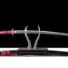 1060 Carbon Steel Katana - Handmade Japanese samurai sword-Wrapped Saya and Alloy Fittings
