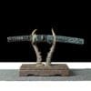 1060 Steel Katana - Handmade Japanese samurai sword with Lacquered Saya and Iron Fittings