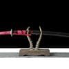 1060 Carbon Steel Katana - Handmade Japanese samurai sword-Wrapped Saya and Alloy Fittings