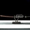 1060 Carbon steel Tachi-Handmade Japanese samurai sword with brown scabbard