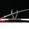1060 Carbon Steel Katana - Handmade Japanese samurai sword-Wrapped Saya and Alloy Fittings