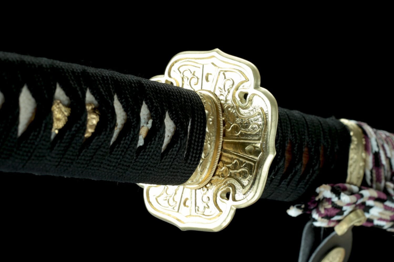 1060 Carbon steel Tachi-Handmade Japanese samurai sword with brown scabbard