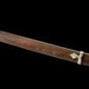 1060 Carbon steel Tachi-Handmade Japanese samurai sword with brown scabbard