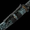 1060 Steel Katana - Handmade Japanese samurai sword with Lacquered Saya and Iron Fittings