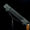 1095 Handcrafted Chinese Sword – Blue Blade with Dragon-Engraved Scabbard