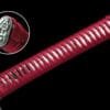 1060 Carbon Steel Katana - Handmade Japanese samurai sword-Wrapped Saya and Alloy Fittings
