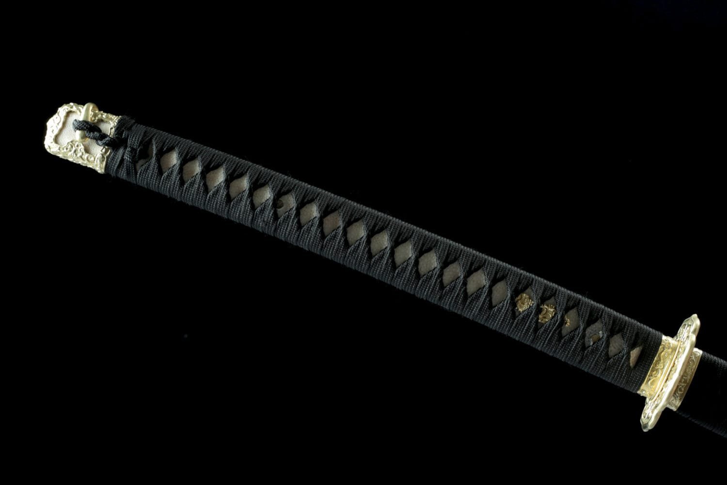 1060 Carbon steel Tachi-Handmade Japanese samurai sword with brown scabbard