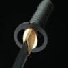 1060 Steel Katana - Handmade Japanese samurai sword with Lacquered Saya and Iron Fittings