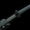 carbon steel titanium plated titanium plated-Tactical Katana with K-Saya