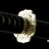 1060 Carbon steel Tachi-Handmade Japanese samurai sword with brown scabbard