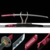 1060 Carbon Steel Katana - Handmade Japanese samurai sword-Wrapped Saya and Alloy Fittings