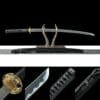 1060 Carbon Steel Katana - Handmade Japanese samurai sword-Plated Dragon Tsuba and Alloy Fittings