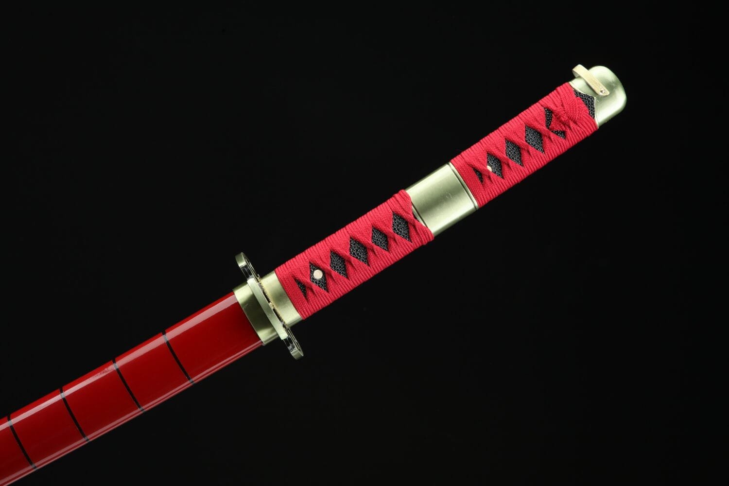 ‎One Piece- Roronoa Zoro Sandai Kitetsu Katana Samurai Sword Replica With 1060 steel