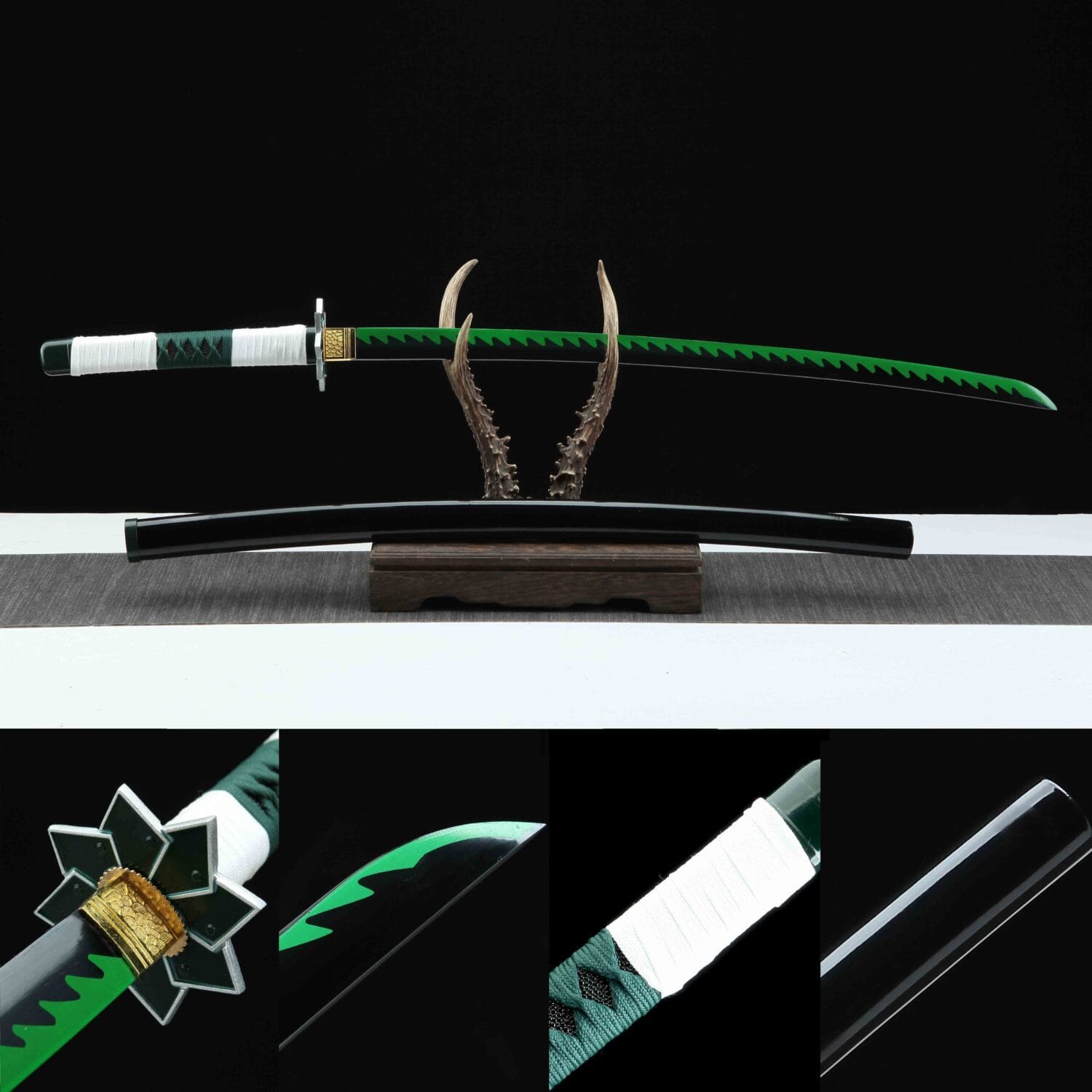 Shinazugawa Sanemi Sword-Demon Slayer Sword With 1060 steel
