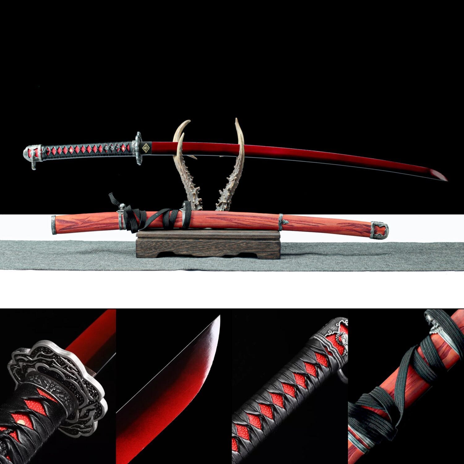ABUIABACGAAgiq7asgYoi7v-iwMwwBw4wBw Mortal Blade Sword-Sekiro Sword With red Scabbard-Handmade Japanese Samurai Sword