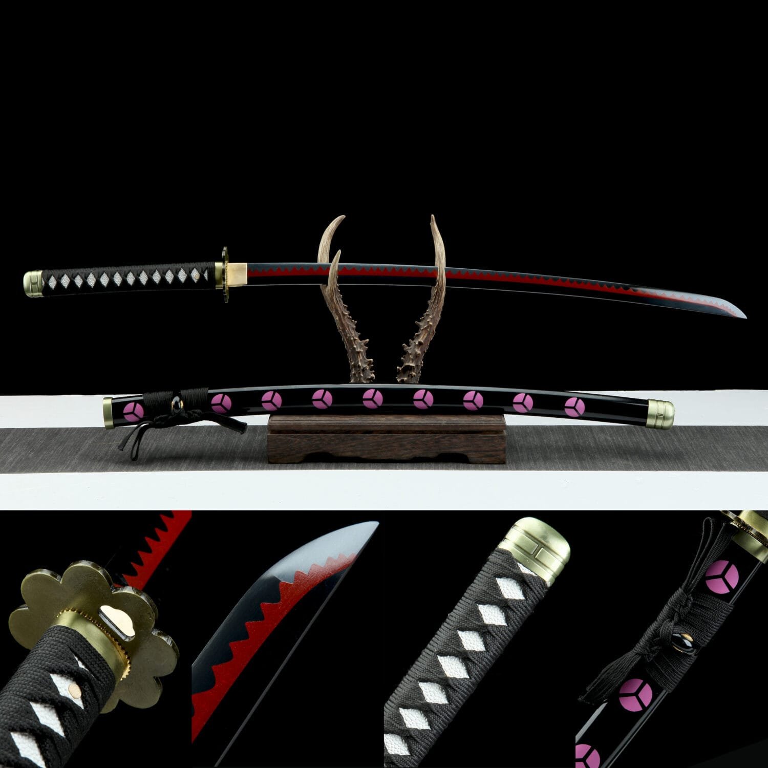 One Piece -Roronoa Zoro Shuusui Samurai Sword Replica With 1060 steel