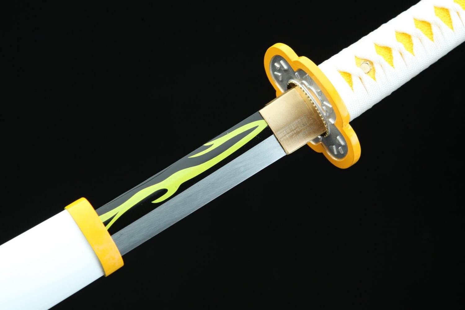 Agatsuma Zenitsu Sword-Demon Slayer Sword With 1060 steel