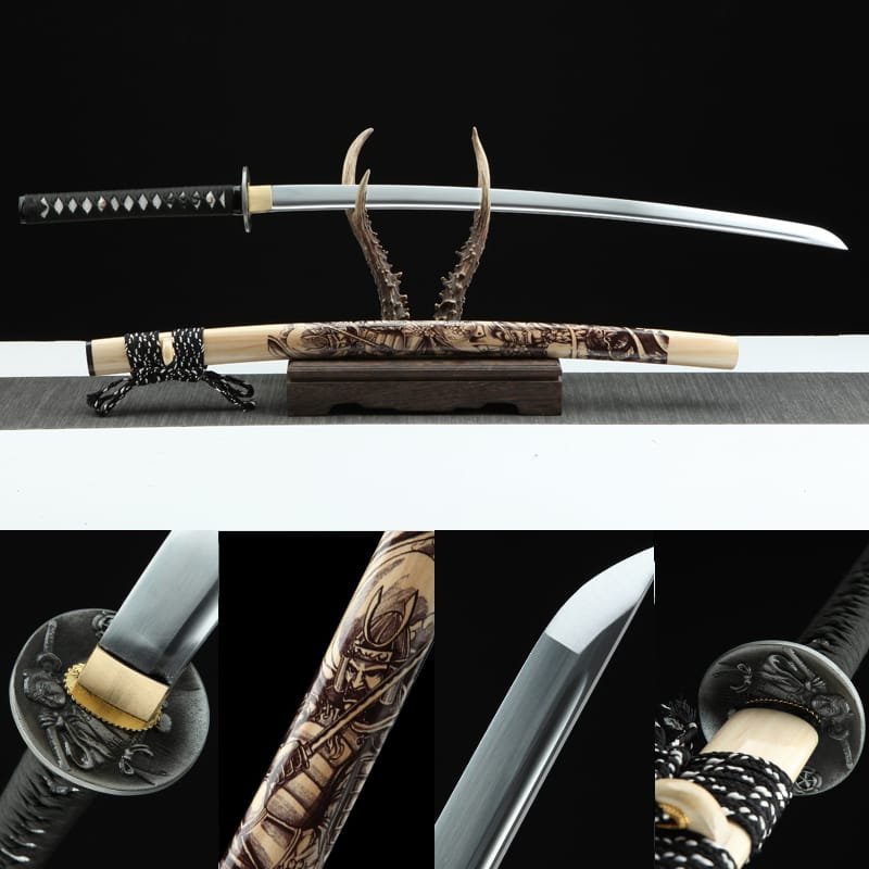 new_3 DHandmade Japanese samurai sword -1095 steel- Banno