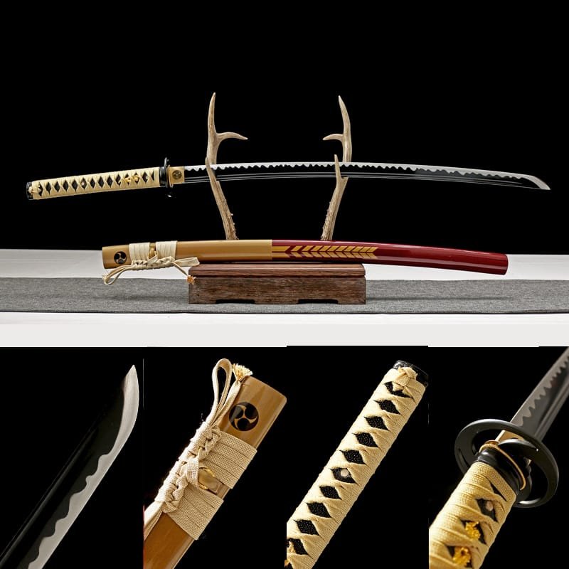 new_4 Handmade Japanese samurai sword -1095 steel- Charm