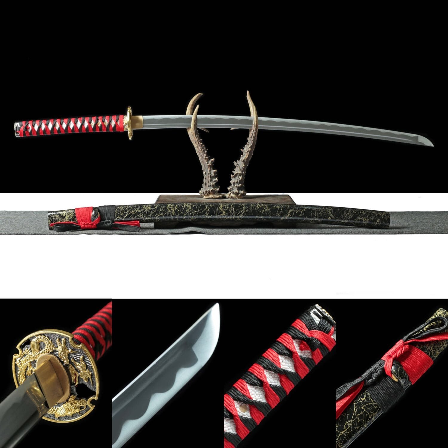 new_ABUIABACGAAg0t6UtwYohtOW1AQwwBw4wBw Handmade Japanese samurai sword - 1060 steel -Crimson Fang Katana