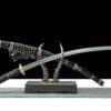 Handmade Japanese samurai sword-1060 Carbon Steel  - Black Devil Too Knife