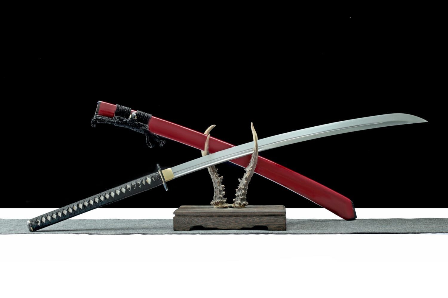 Handmade Japanese samurai sword  - meteor-1060 Steel