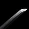 Handmade Japanese samurai sword with Self-Refined Steel Clay-tempered