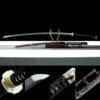 1060 Carbon steel Tachi-Handmade Japanese samurai sword with brown scabbard