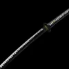713BFD41-E409-BA8F-63E0-CB1171B6D531 handmade Japanese katana with a black snowflake scabbard, made from 1095 steel