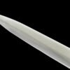 1060 steel - pure hand-forged samurai sword - solid wood sheath + genuine leather handle - half-hand sword