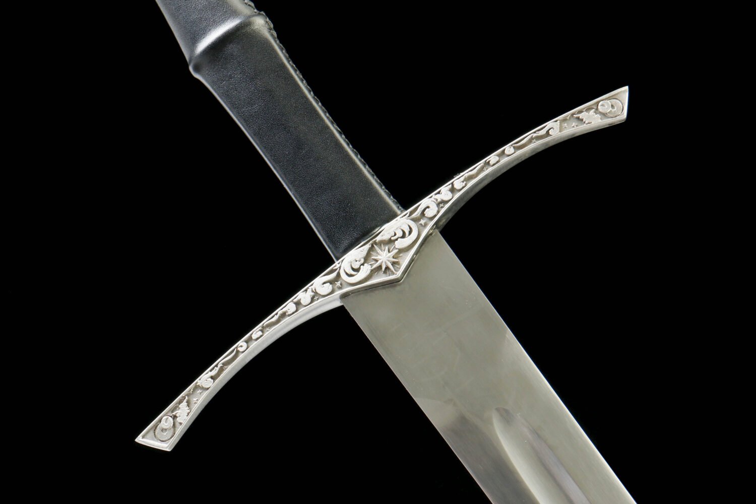 1060 steel - pure hand-forged samurai sword - solid wood sheath + genuine leather handle - half-hand sword