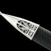 1060 steel - pure hand-forged samurai sword - solid wood sheath + genuine leather handle - half-hand sword