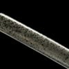 65Mn  Steel-Purely Hand-Forged Katana - Green Wood Scabbard - Zinc Alloy Fitting - Blue-Black - Dark Blue
