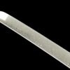 Damascus steel - pure handmade Japanese katana - green leather sheath - iron fittings - genuine leather handle - song blade