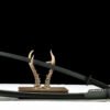 1060 carbon steel – pure hand-made Japanese katana – solid wood paint + half K sheath – Reaper series sword-Reaper-Cyclone