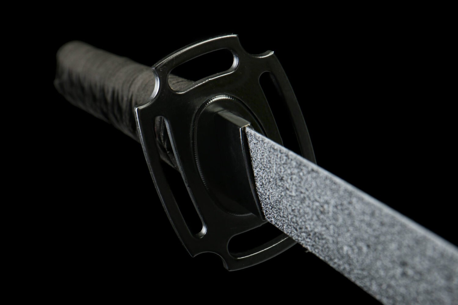 1060 carbon steel – pure hand-made Japanese katana – solid wood paint + half K sheath – Reaper series sword-Reaper-Cyclone