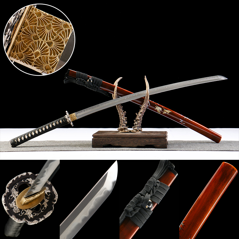 T10 steel-purely handmade Japanese samurai sword-Higanbana