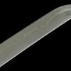 T10 steel - pure handmade Japanese samurai sword - earth-covered and burned blade - iron tools - sunset