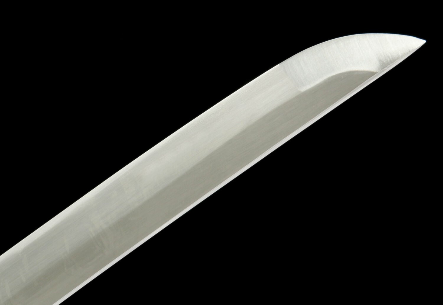 IMG_1243 1065 steel - pure hand-forged samurai sword - zinc alloy fittings - green leather sheath - black - burial blade