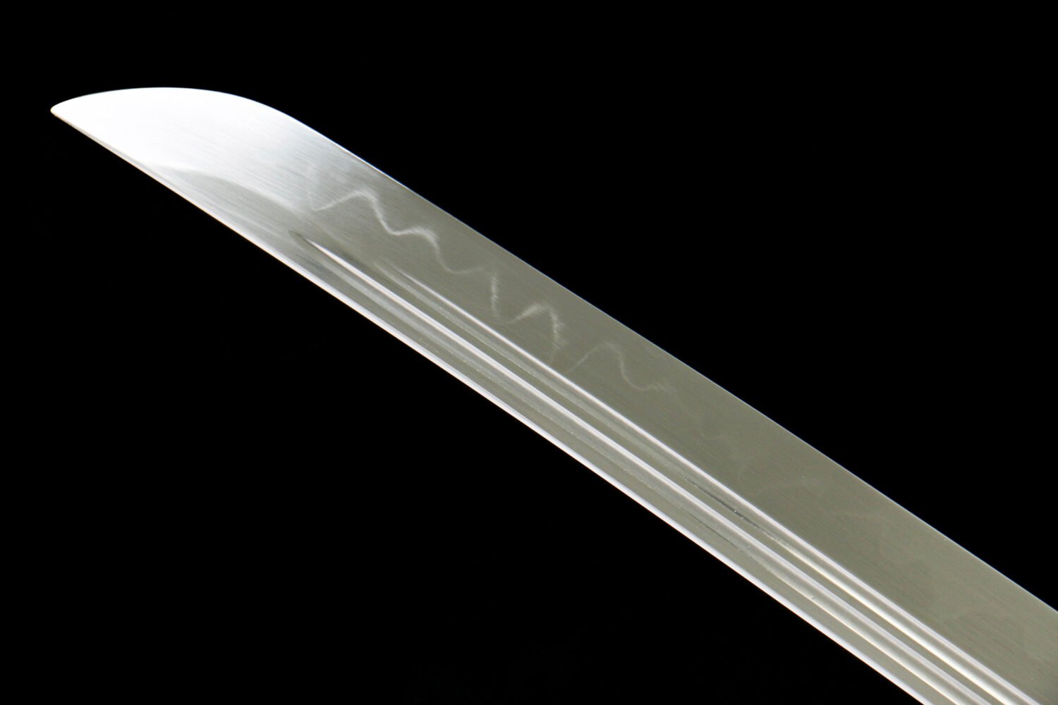 IMG_1412 1065 steel - pure hand-forged samurai sword - zinc alloy fittings - iron-mounted black and red samurai sword - black phoenix