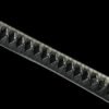 1065 steel - pure handmade Japanese samurai sword - zinc alloy fittings - all black high carbon steel samurai sword - black wing