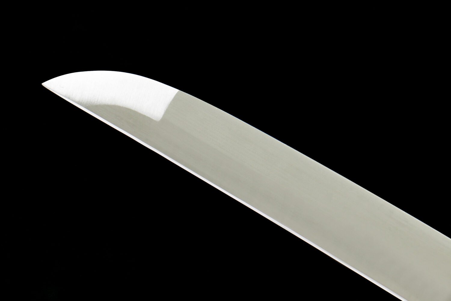 1065 steel - pure handmade Japanese samurai sword - zinc alloy fittings - hardware flower high carbon steel samurai sword - black flower