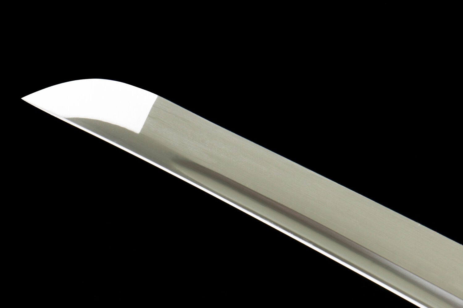 1065 steel - pure handmade Japanese samurai sword - zinc alloy fittings - black flower high carbon steel samurai sword - dark cloud