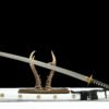 IMG_1680-2 1065 steel - pure hand-forged samurai sword - zinc alloy fittings - white family pattern high carbon steel samurai sword - white phoenix
