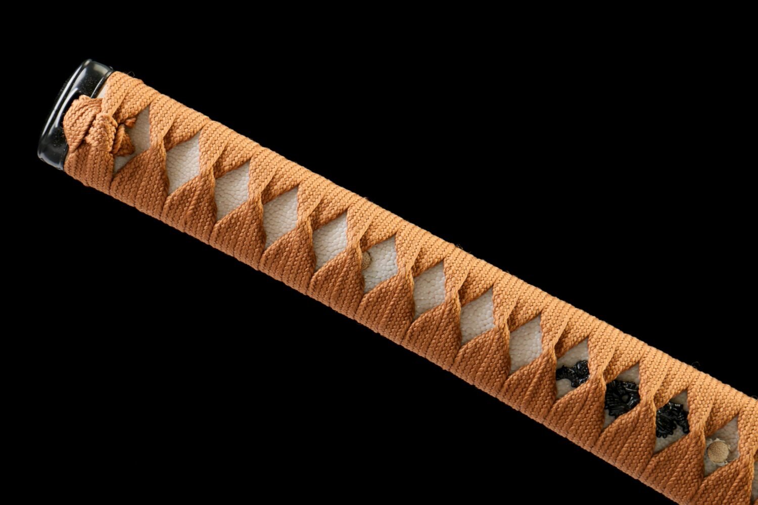 IMG_1776 1065 steel - pure handmade Japanese samurai sword - iron fittings - wine red Musashi high carbon steel samurai sword - jade sword