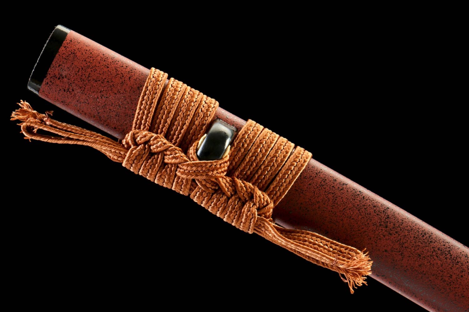 IMG_1778 1065 steel - pure handmade Japanese samurai sword - iron fittings - wine red Musashi high carbon steel samurai sword - jade sword