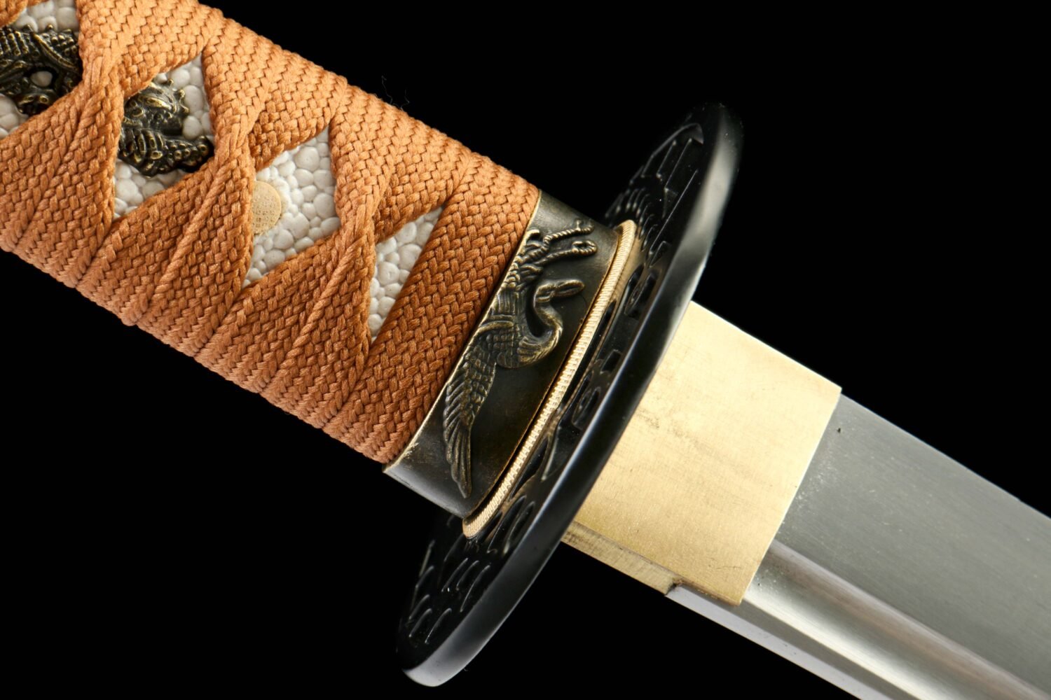 1065 steel - pure handmade Japanese samurai sword - iron equipment - crane high manganese steel samurai sword - Suxin blade