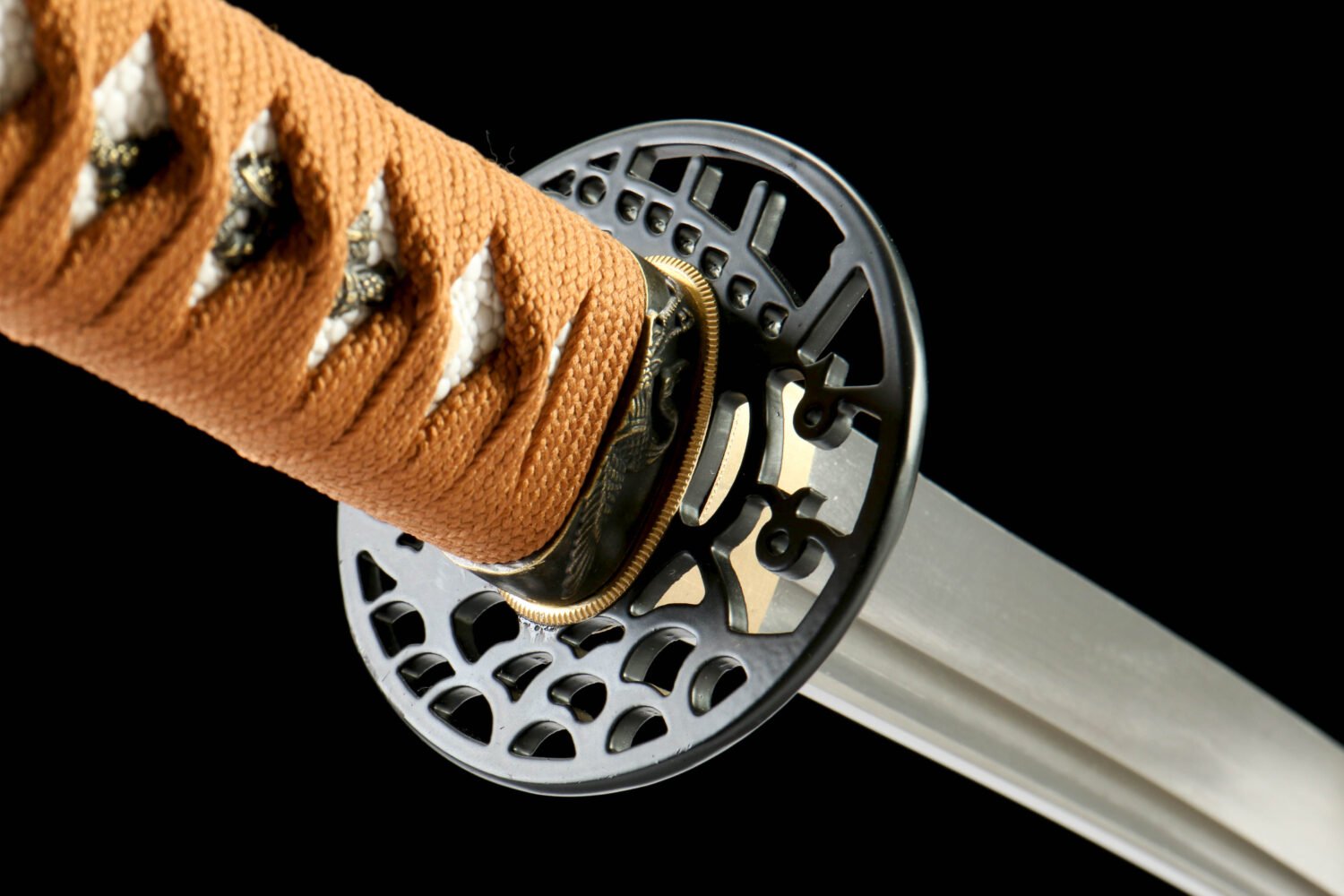 1065 steel - pure handmade Japanese samurai sword - iron equipment - crane high manganese steel samurai sword - Suxin blade